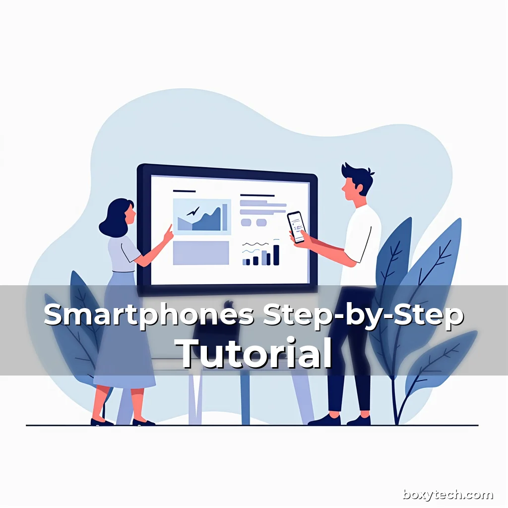 Artistic representation for Smartphones Step-by-Step Tutorial