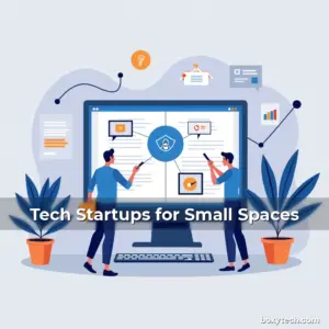 Artistic representation for Tech Startups for Small Spaces