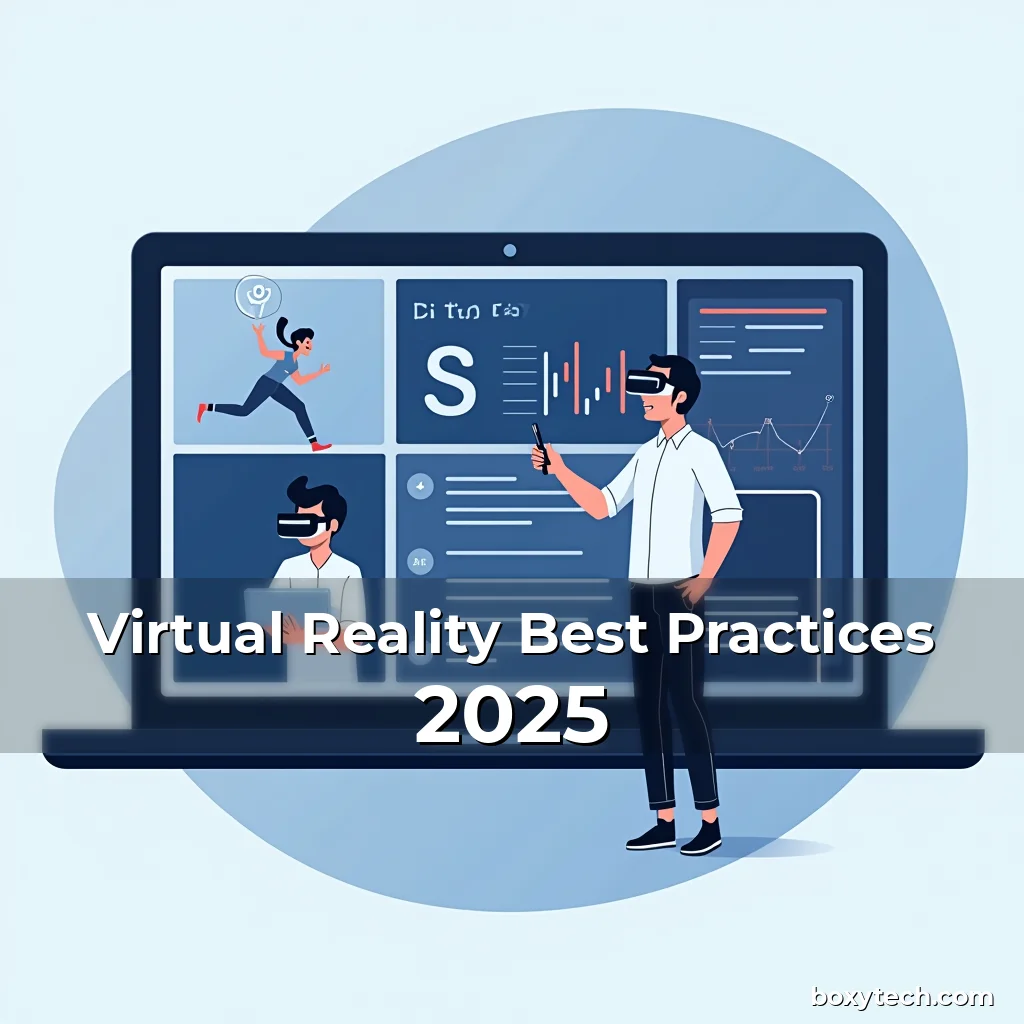 Artistic representation for Virtual Reality Best Practices 2025