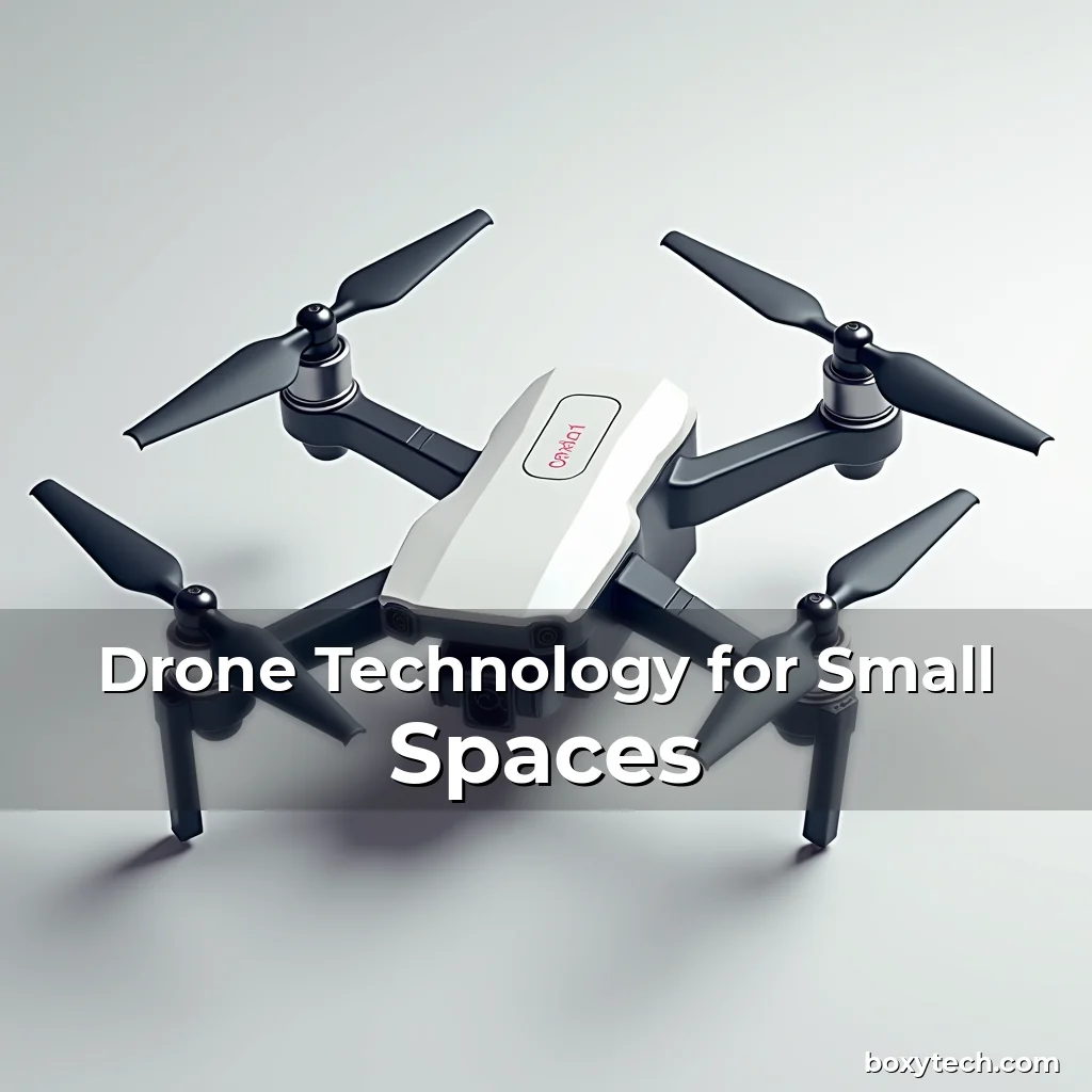 Artistic representation for Drone Technology for Small Spaces