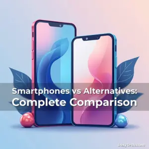 Artistic representation for Smartphones vs Alternatives: Complete Comparison