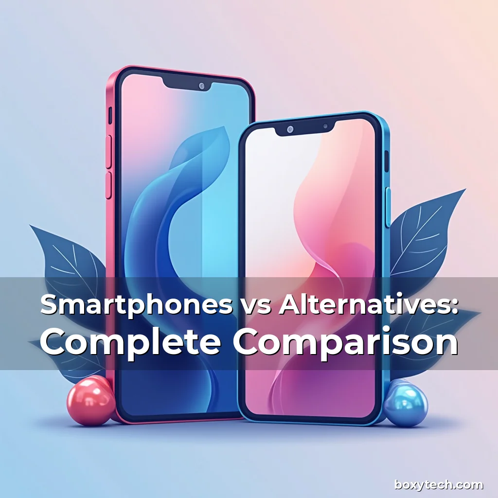 Artistic representation for Smartphones vs Alternatives: Complete Comparison